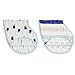 aden + anais Burpy Bib, 100% Cotton Muslin, Soft Absorbent 4 Layers, Multi-Use Burp Cloth and Bib, 22.5” X 11”, 2 Pack, High Seas