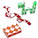 Sunshane 6 Pack 24 Blocks Magic Snake Cube, Mini Snake Speed Cubes, Twist Puzzle Toys for Kids Party Bag Fillers, Party Favours, Random Color