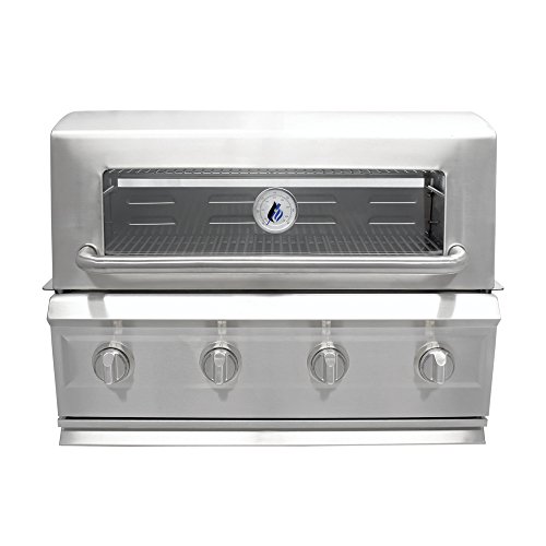 3 Embers Drop-In 4 Burner Gas Grill