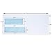 Acko # 9 500 Pack 4 x 9 Double Window Envelope Check Envelopes Tinted Security Envelopes Designed for Home Office Secure Mailing,Invoices Checks Statements and Documents - White Envelopes