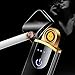 HopingFire USB Lighter Most Popular Heating Coil Electronic Rechargeable Lighter, Favorite Windproof Flamess Mini Portable Lighter (Silver)thumb 1