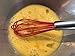 Silicone Whisk - Whisk - Non-Scratch - Non Stick - Silicone Head - Dishwasher Safe - 22 cm (1 Pack, Red)