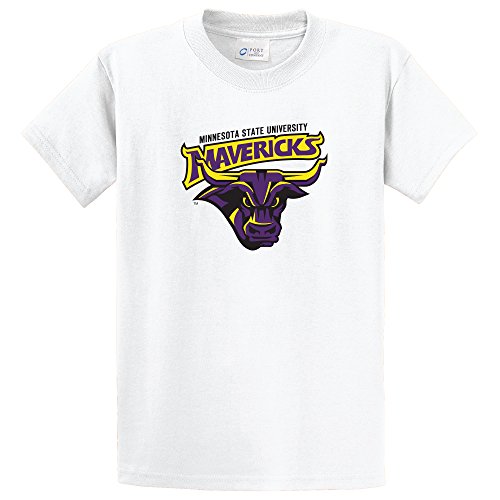 NCAA Minnesota State Mavericks Short Sleeve Tee, XX-Large, White