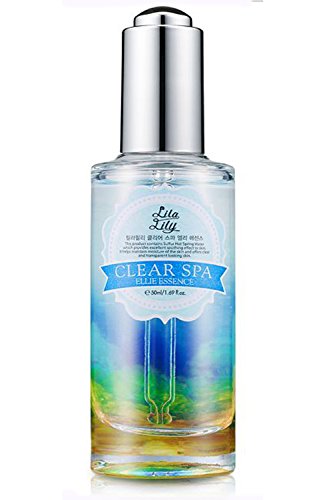 Clear Skin SPA Hydrating Essence Serum Repairing Reducing Acne Scars For Sensitive Acne Skin 1.69 fl.oz./50ml | Sulfuric Spring Water | Natural Hyaluronic Acid | Salicylic Acid | Organic Aloe