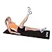 SPRI Pro Exercise Mat for Fitness, Yoga, Pilates, Stretching & Floor Exercises, Black, 71