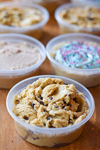 Viva La Dough Edible Cookie Dough - 100% Egg-Free - Best of: Starter Kit (4 Flavors - 4 Pack)