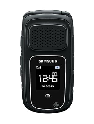 Samsung Rugby 4 B780A Unlocked GSM Rugged Waterproof Flip Phone - Black (Renewed)