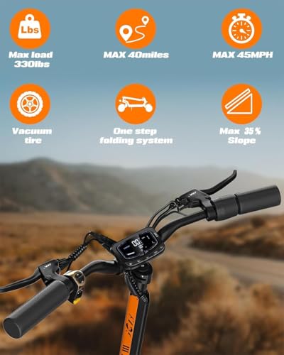 Electric Scooter for Adults, 3200W Dual Motors Up to 45 MPH, Max 40 Mile Range, Fast Adult Electric Scooter with 10" Off-Road Tire, Dual Suspension& Braking, Foldable E Scooter for Commuting
