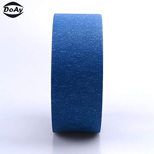Blue Painters Tape 2 Inch, 3 Pack - Painting & Masking Tape - Easy and Clean Removal - Multi Surface Use - ISO 9001 Worldwide Quality - Leaves No Residue Behind - (60 Yards) (3 Rolls)