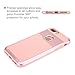 For iPhone 7 Plus Armor Case Moonmini Shockproof Anti Slip Ultra Slim Light Weight Back Cover TPU + PC Dual Layer Hybrid Protective Case (Rose Gold + Pink)