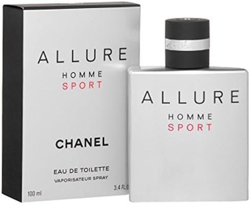 Chânel Aullure Homme Sport EDT Spray for Man. EDT 3.4 fl oz, 100 ml
