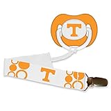 Baby Fanatic Pacifier with Clip - Tennessee, University of