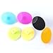 OR Pure Silicone Makeup Cleaner Brush Precision Pore Cleansing Pad Anti-slip Blackhead Remover Facial Cleansing Friction Pad Face Skin Care Deeper Clean Exfoliate Skin Random Color 4 Pack