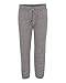 Alternative Women's Eco-Heather Cropped Pant, Eco Grey Heather, Medium