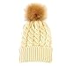 AMA(TM) Mom and Baby Winter Warm Knitted Wool Beanie Cap Hemming Hat