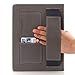 Cellular360 Classic Hand Grip / Stand Case for Apple iPad 9.7, iPad 5th Gen., iPad 6th Gen., iPad Air / iPad Air 2 with Credit Card Slot and Sleep/Wake Function(Brown)