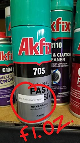 Akfix 705 Accelarator Spray [Activator] for CA - Super Glues 400ml - 13.50 FL OZ - Thumbnail 5