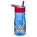 Zak Designs Paw Patrol 16 oz. Water Bottle with Straw, Chase, Rubble, Rocky, Marshall, Zuma