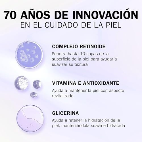 Retinol 24 creme noturno facial hidratante REFILL, com vitamina E antioxidante. Cuidados de pele bem-envelhecidos 50 ml