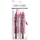 Wet N Wild Megaslicks Lip Balm Stain Perfect Pout Set (Rico Mauve & Made You Pink), 2-PC Set