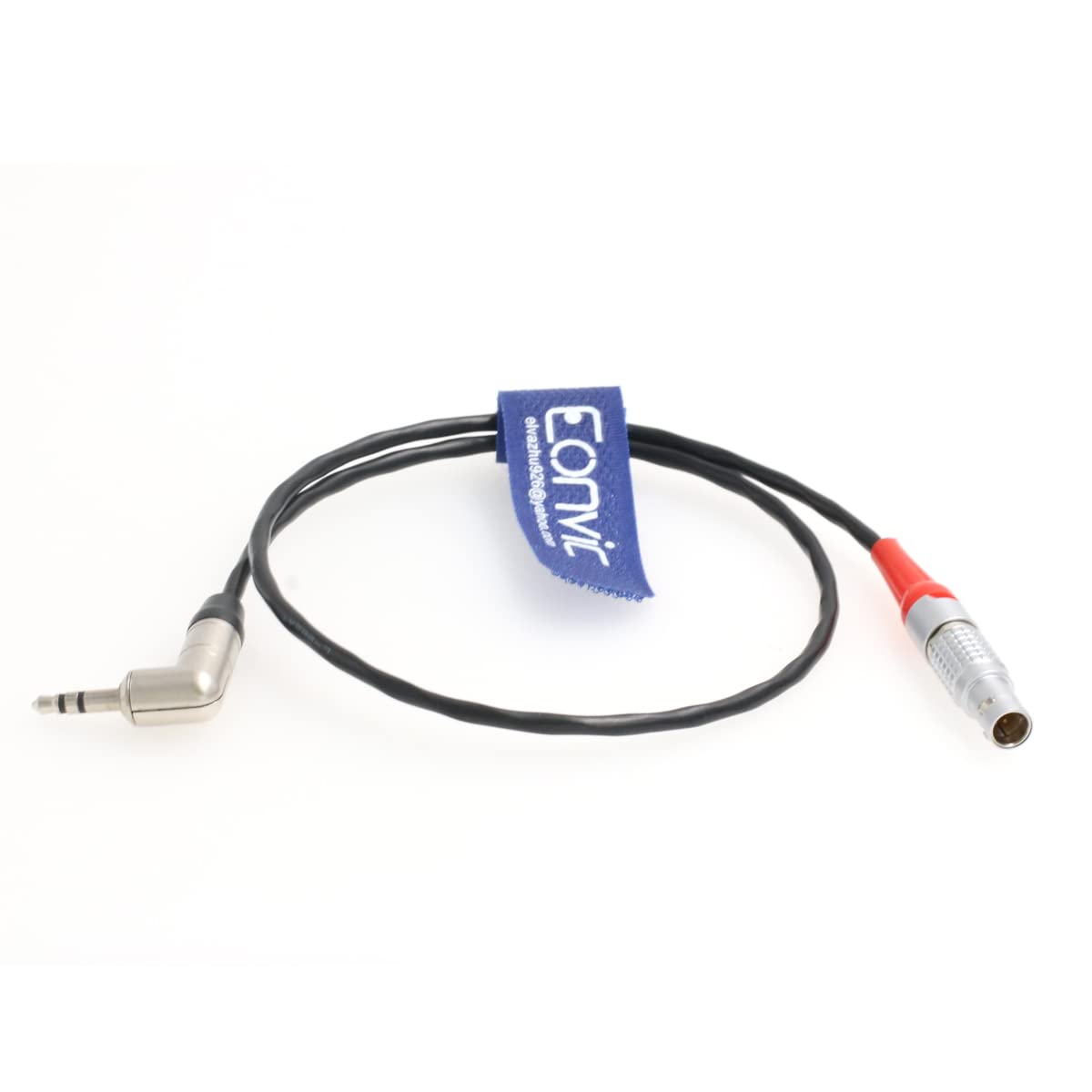 Eonvic 1/8'' TRS Audio Cable 0B 6 Pin to Right Angle 3.5mm TRS Jack Audio Cable for ARRI Mini LF Camera