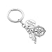iJuqi Mother's Day Gifts for Mom 2PCS Mother Daughter Keychain Christmas Birthday Gifts for Mom