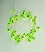 Brooklyn Lighting Company 12 Foot LED Wire Lights Strip with 36 Avocado Shaped Bulbs Battery Operated String Lights (12FT, Avocado)