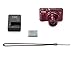 Canon PowerShot SX720 HS 20.3MP 40X Optical Zoom Digital Camera Kit (Red) + 32GB High Speed Memory Card + Extra Battery + Professional Accessory Bundle