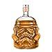 Uarter Whiskey Flask Carafe Decanter, Stormtrooper Glass Bottle, Suitable for Whiskey, Vodka and Wine