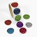 Fun Express 100 Holographic Smile Face Stickers primary