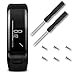 NAHAI Compatible Garmin Vivosmart HR Replacement Bands, Sport Wristband Strap Accessories for Garmin Vivosmart HR (#01-Black)