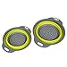 2-Pack Collapsible Colanders (Strainers) Set, YHXK Food Grade Silicone Folding Kitchen Vegetable Basket - 11.5