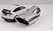 Yingchi 1Pcs Stainless Steel Tailpipe Exhaust Muffler Tail Pipe Tip Fit For Honda CRV CR-V 2012-2016