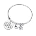 April Birthstone You Are Braver Than You Believe Think Charm Bracelet Jewelry with Heart Tree of Life, Birthday Gifts for her mom sister mother daughter friendship wife christmas day gifts (Diamond)