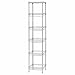 SINGAYE Shelf 6 Tier Shelves Wire Shelving Unit with Wheels Basket Storage Rack Corner Adjustable Closet Bathroom Organizers Metal Pantry Kitchen Garage Laundry Room 13.5