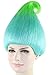 Troll Style Wig w/Wig Cap for Halloween Cosplay Costume Party Hairpiece