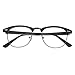 MLC Eyewear Retro Horn Rimmed Fashion Glasses Classic Cool Edition