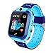 Detailorpin Children Smart Watch SOS Call Location Tracker Student Two-Way Voice Wristwatch