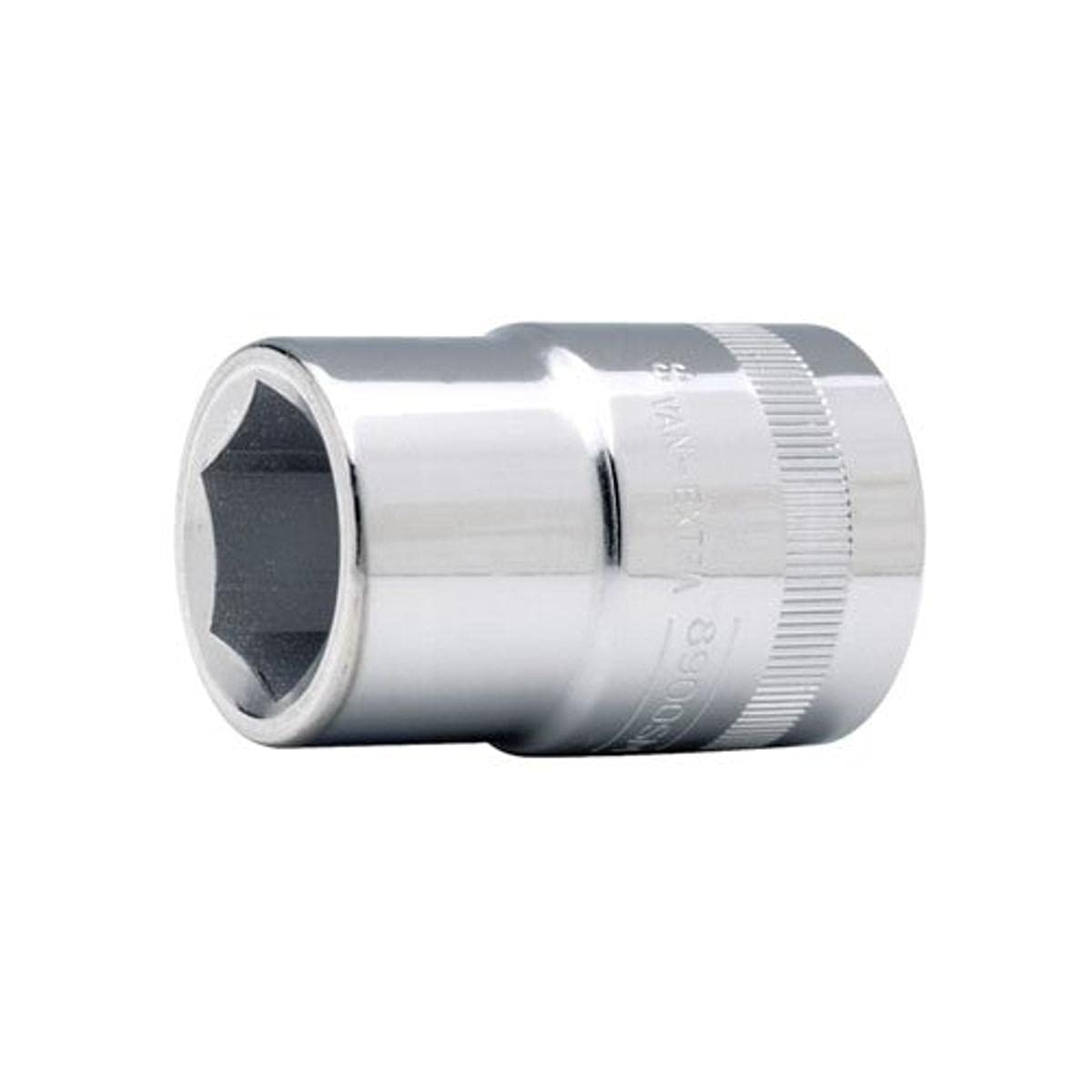 Bahco 8900SM-55 Standard Length Socket, Silver, 3/4-Inch Hex 55 mm