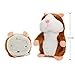 GoTwiddle Light Brown Talking Hamster - Plush Toy Mimics What You Say - Perfect for Kids Ages 4 and Up – 3x AAA Batteries Required (Not Included)