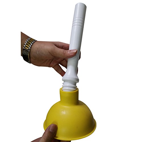 NewFerU Small Plunger Pump Liquid Plumber Clog Remover Cleaner