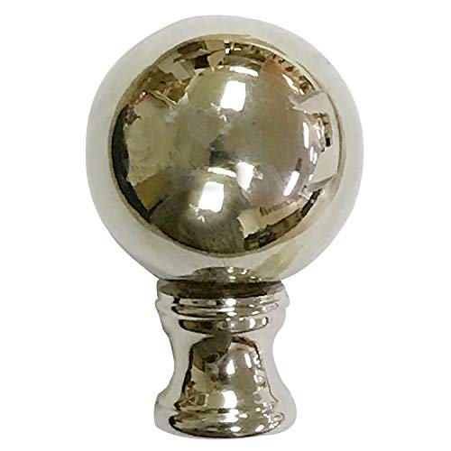 thumbnail image 2 of Royal Designs Elegant Leaves Lamp Finial For Lamp Shade- Polished Brass 2 of 9