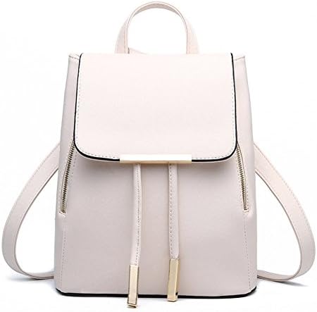 Semli Women Soft Leather Lovely Backpack Cute Schoolbag Shoulder Bag