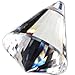 Hierkryst 1.57 Inch Clear Centrum Drop Prisms, Pack of 5