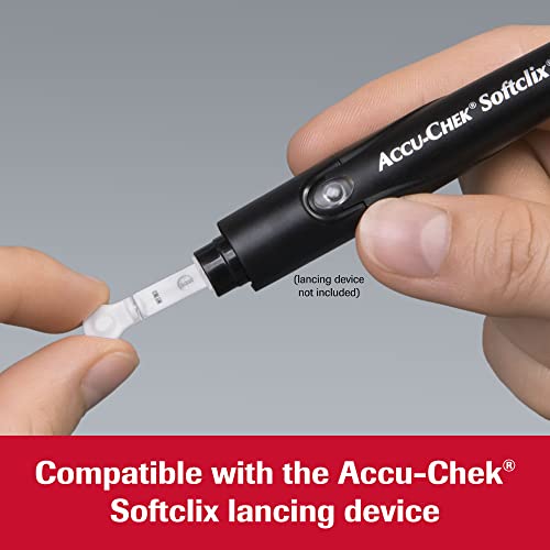 AccuChek Softclix Lancets for Diabetic Blood Glucose Testing (Pack of