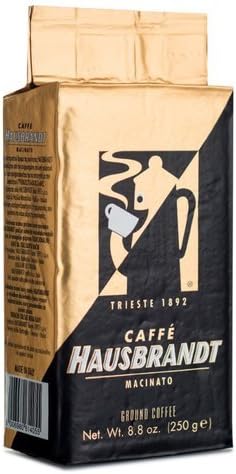 3 Packs of Hausbrandt Oro Espresso Ground Coffee, Each Bag 8.8oz/250g (614)