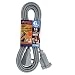 POWTECH Heavy duty 6 FT Air Conditioner and Major Appliance Extension Cord UL Listed 14 Gauge, 125V, 15 Amps, 1875 Watts GROUNDED 3-PRONGED CORD