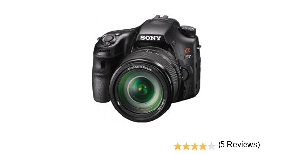 Sony SLT-A57 - Cámara réflex Digital de 16.1 MP (Objetivo(s) 18 ...