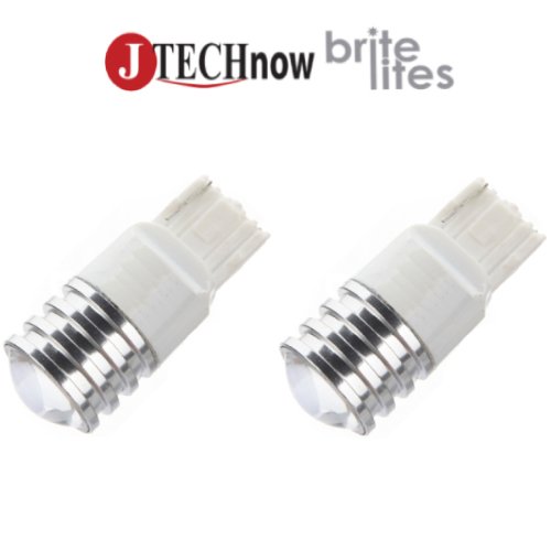 britelitesJtech 2x T20 Red 7W Cree Q5 High Power LED Car Light Bulb 992 992A 7441 7440A 7440NA 7440LL 7444 7444A