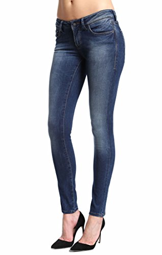 Mavi jeans women s petite serena petite dark shanti, da…